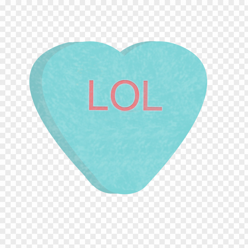 Heart Candy Turquoise PNG