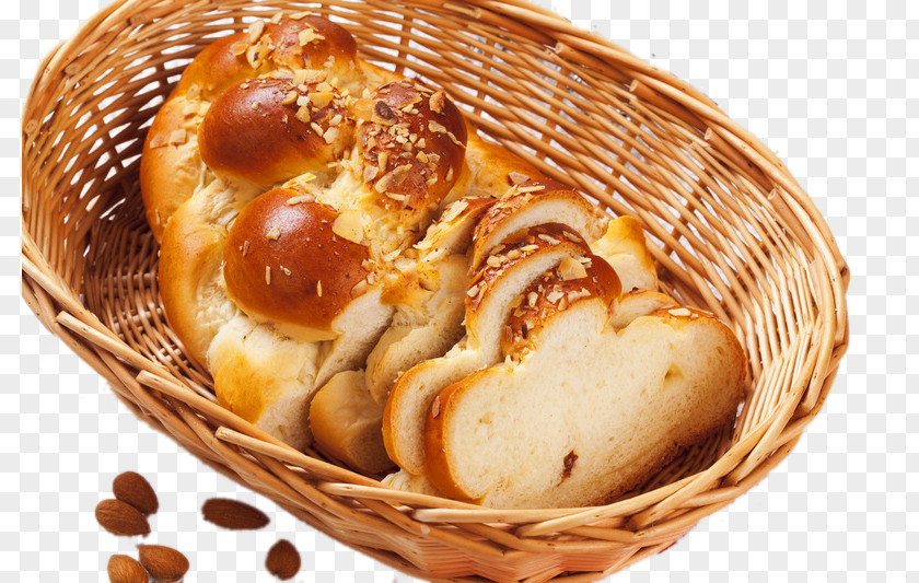 Basket Of Toast Cardamom Bread Swedish Cuisine Cinnamon Roll Tsoureki Challah PNG