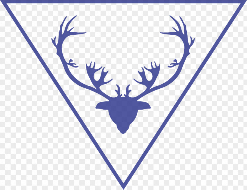 Blue Christmas Antlers Tag Reindeer Antler Clip Art PNG