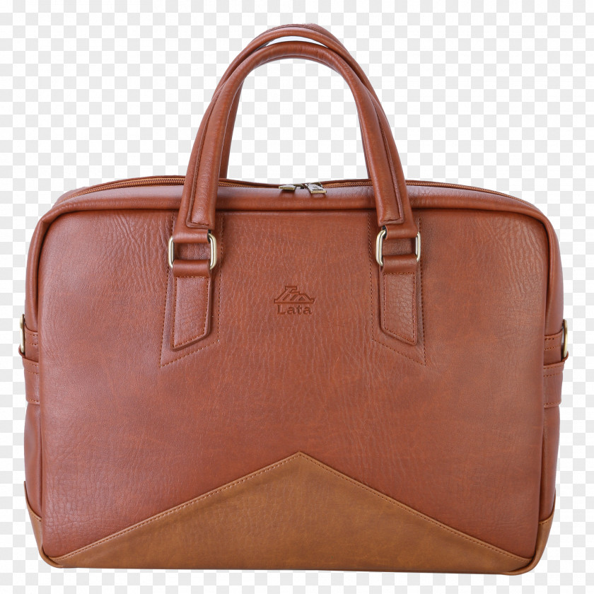 Laptop Handbag Briefcase Leather PNG