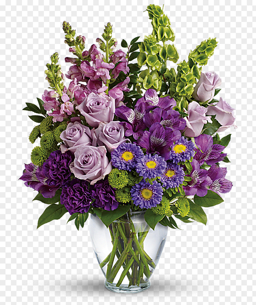 Lavender Bouquet Flower Delivery Easter Floristry Passover PNG