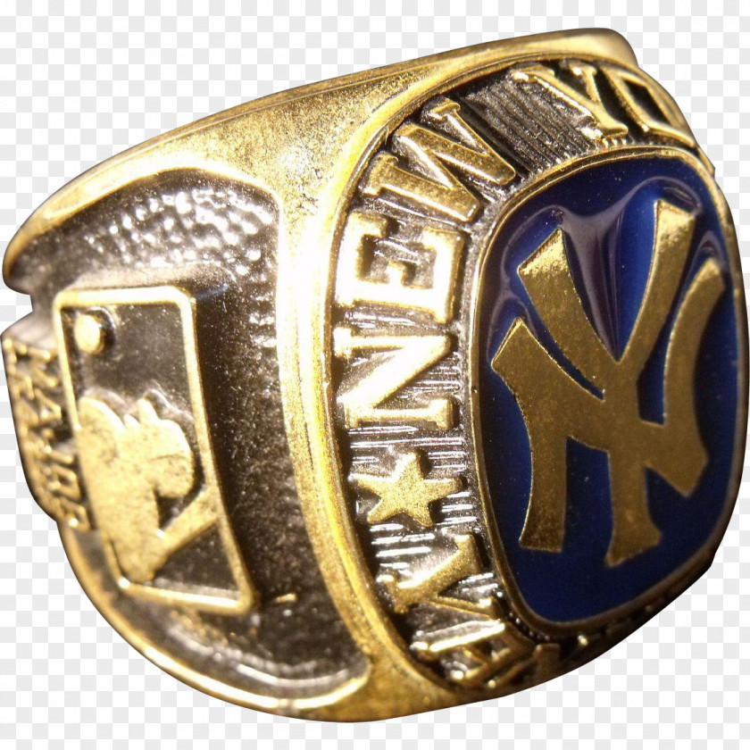 New York Yankees Championship Ring World Series # 10ss PNG
