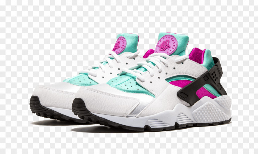 Nike Sports Shoes Huarache White PNG