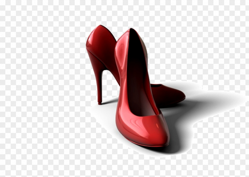 Red Shoes High-heeled Shoe Stiletto Heel Clothing PNG