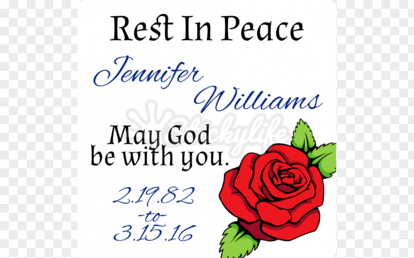 Rest In Peace Garden Roses Floral Design Greeting & Note Cards Flower PNG