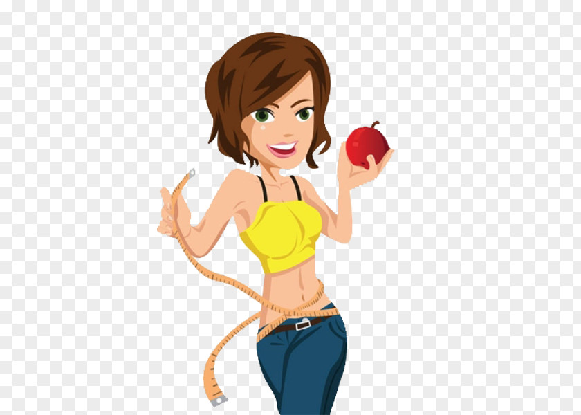 Take The Apple Of Woman Cartoon Royalty-free Clip Art PNG