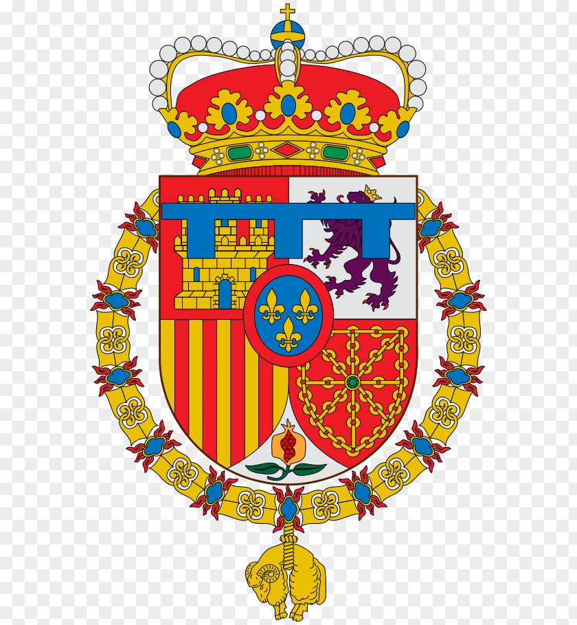 Asturias Coat Of Arms The King Spain Monarchy House Bourbon Order Golden Fleece PNG