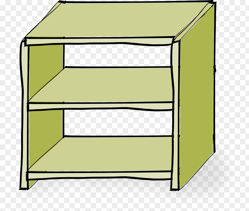 Cliparts Empty Shelf Bookcase Furniture Clip Art PNG