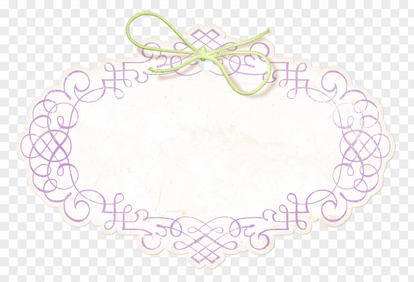 Pink Bow Bracelet Paper Shoelace Knot PNG