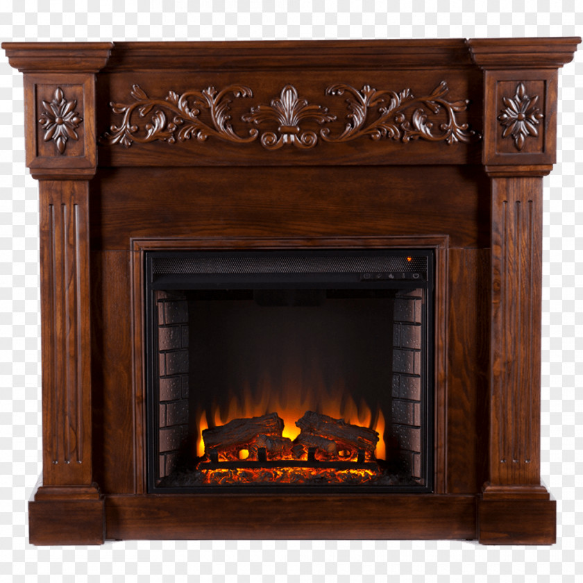 Chimney Electric Fireplace Mantel Fire Screen Firebox PNG
