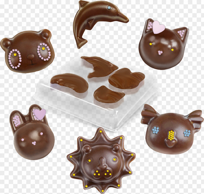 Chocolate Praline Truffle Petit Four Easter Egg PNG