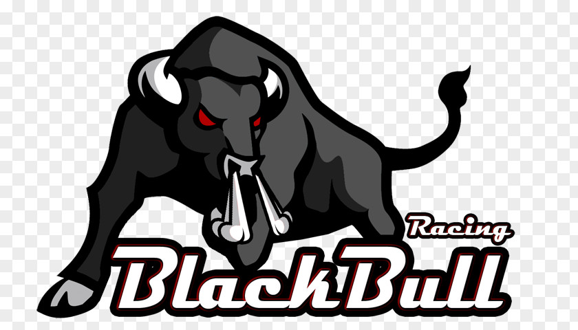 Black Bull Cattle Ox Logo PNG