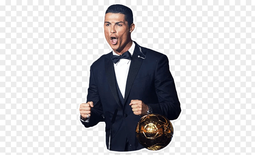 Cristiano Ronaldo Real Madrid C.F. Sticker Telegram Messaging Apps PNG