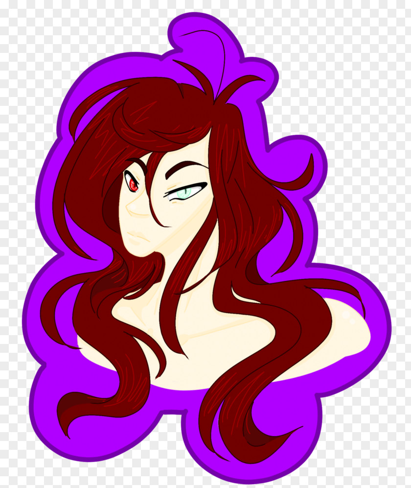 Hair Coloring Long Clip Art PNG