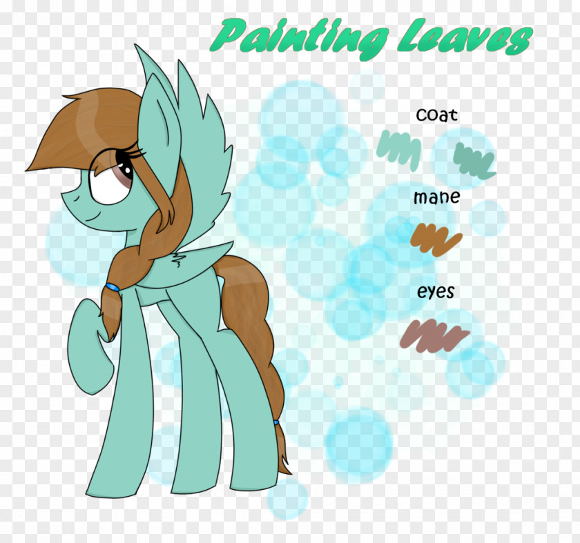 PAINTED LEAVES Horse Desktop Wallpaper Computer Clip Art PNG