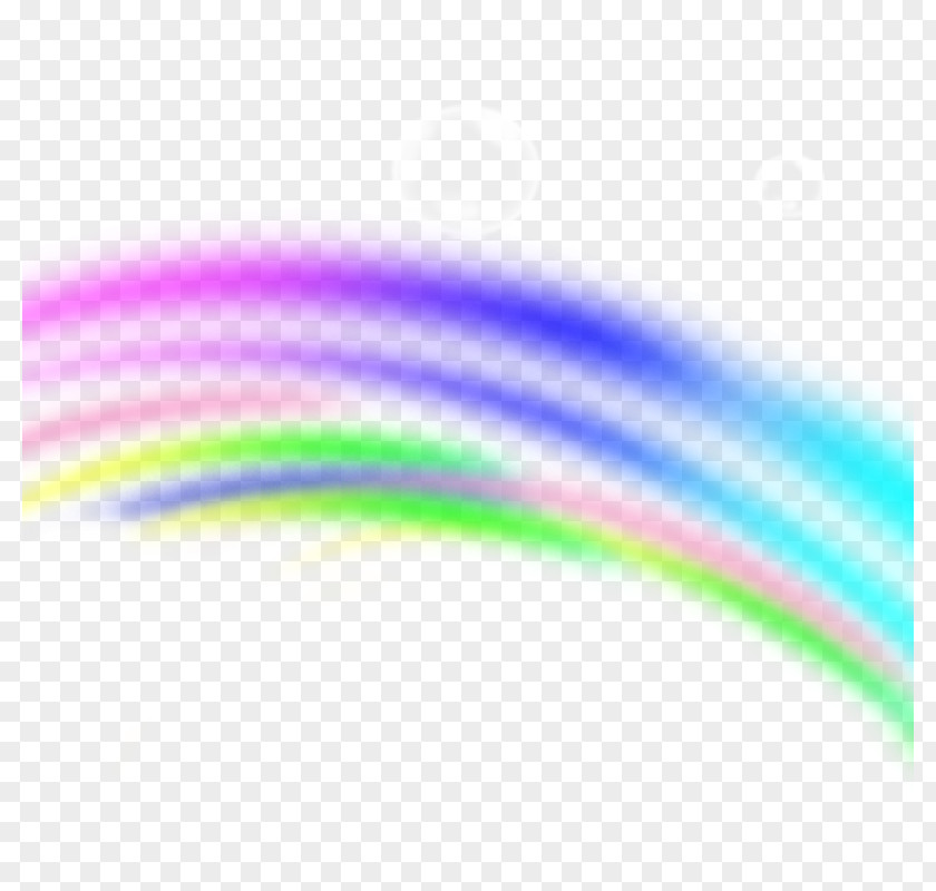 Rainbow Light Euclidean Vector PNG