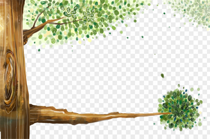Trees Tree Animation Painting PNG