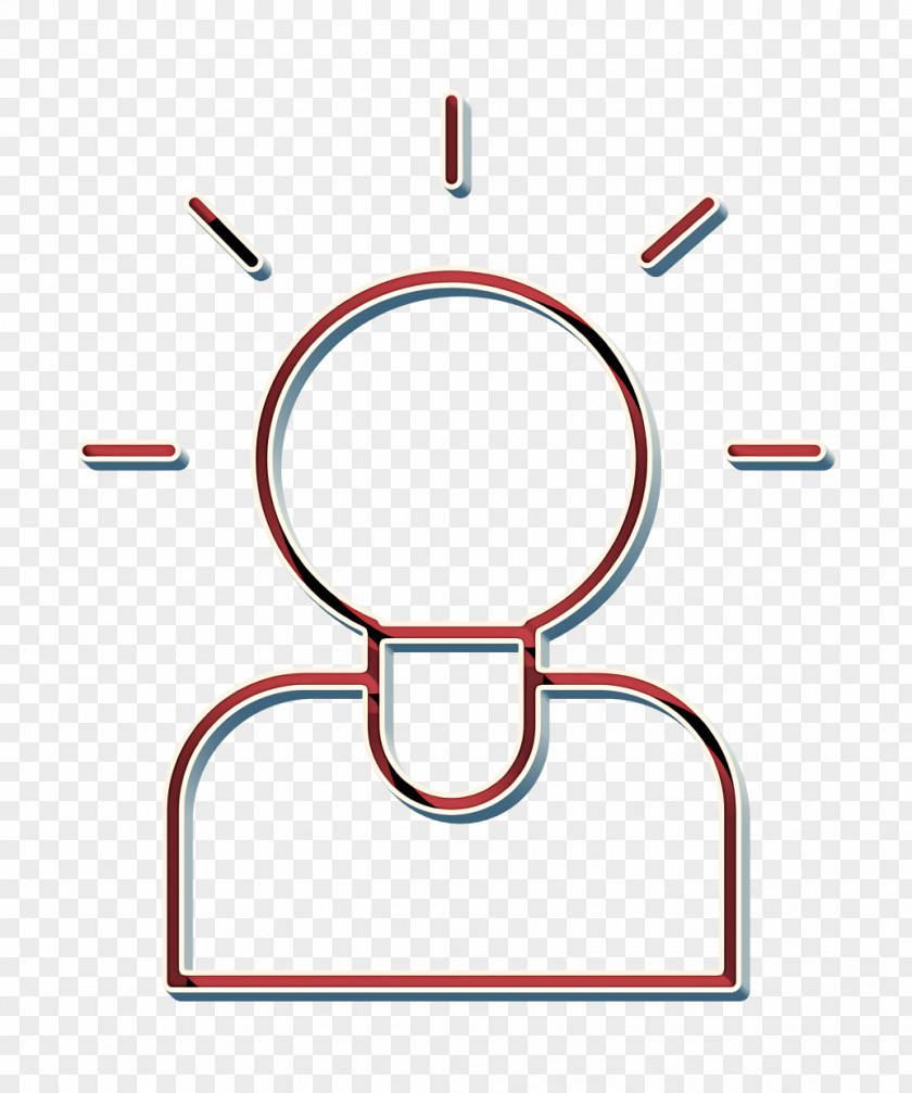 Creative Icon Head Brainstorming PNG