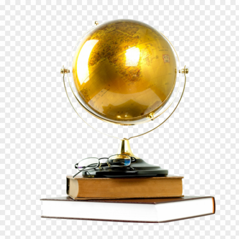 Golden Earth Globe Award PNG