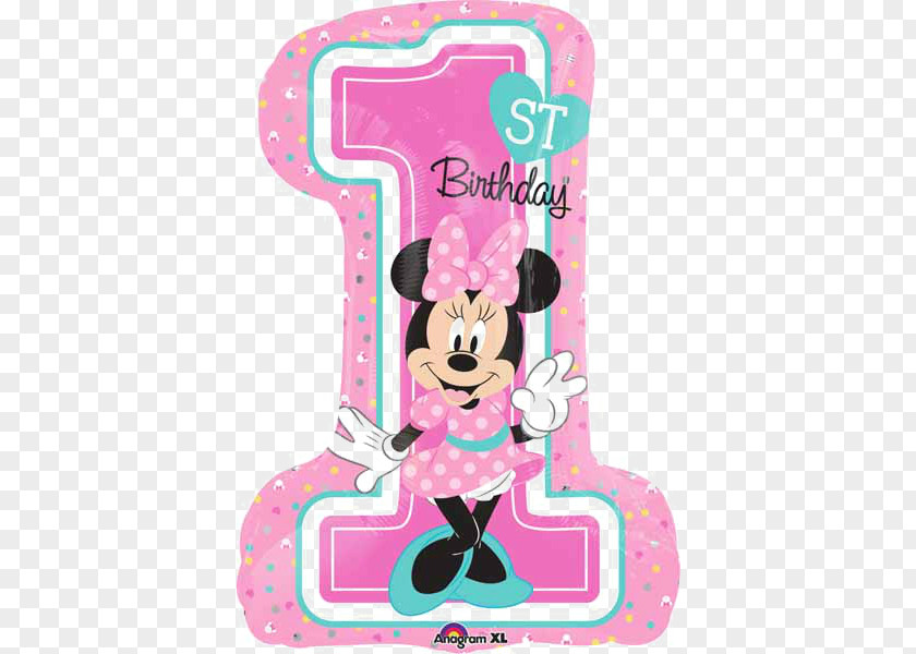 Minnie Mouse Mickey Birthday Balloon Party PNG