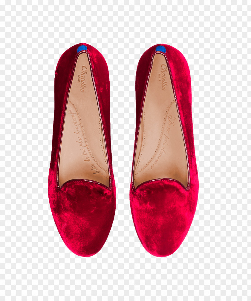 Ballet Flat Slipper Velvet Slip-on Shoe PNG