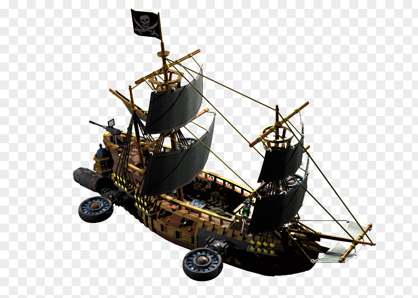 Boat Caravel Piracy Galleon Navio Pirata PNG