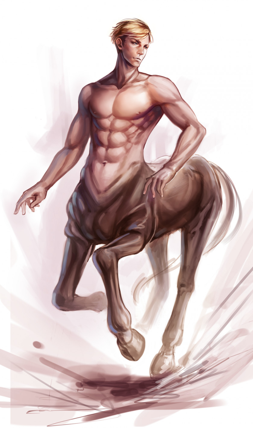 Centaur DeviantArt Male Legendary Creature PNG