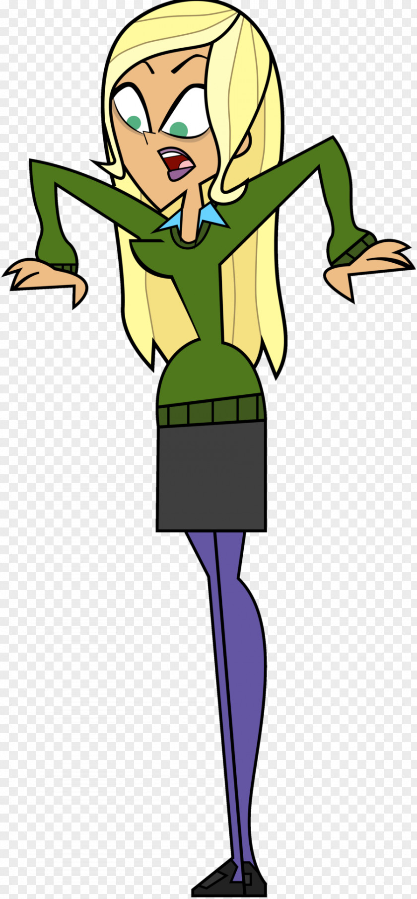 Leshawna Chris McLean Heather Total Drama Season 5 Drama: Revenge Of The Island PNG