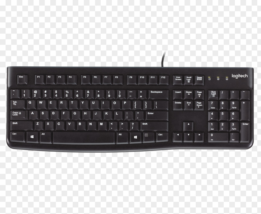 Spill Out Computer Keyboard Mouse Logitech USB Chorded PNG