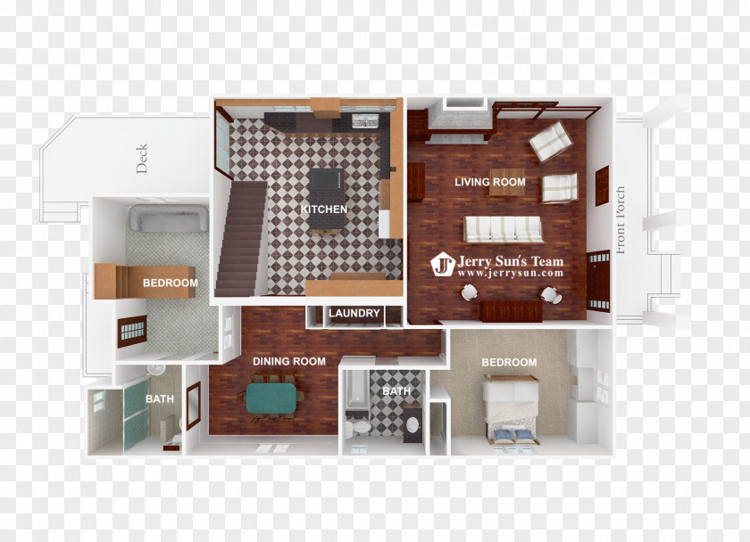 3d Floor Plan Property PNG