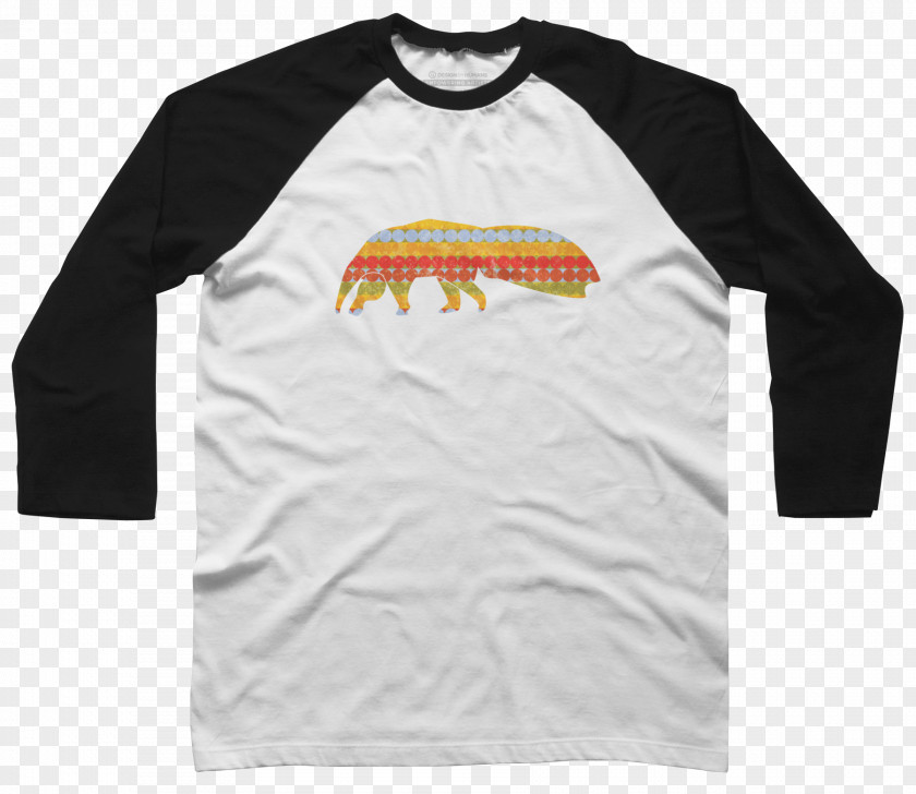 Anteater T-shirt Raglan Sleeve Art Top PNG