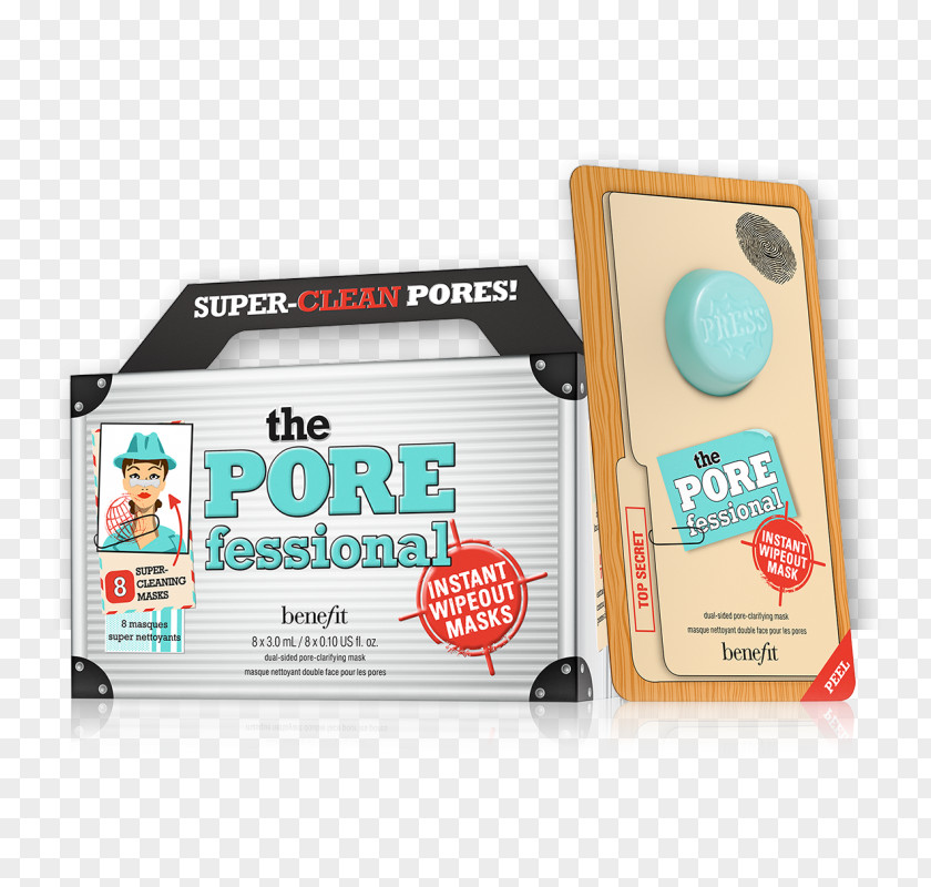 Big Benefit! Benefit POREfessional Face Primer Cosmetics The Instant Wipeout Mask PNG