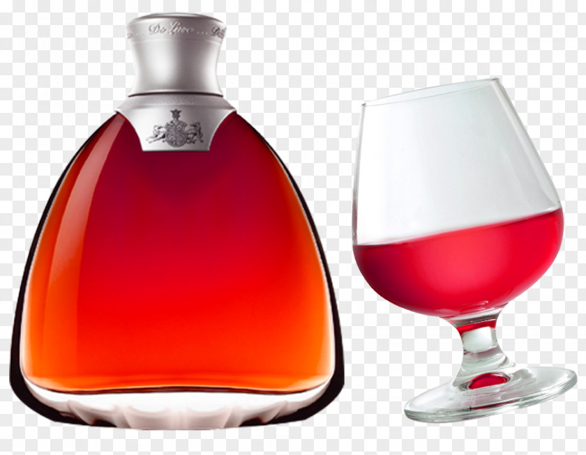 Creative New Year Red Wine Cognac Brandy Distilled Beverage Eau De Vie PNG