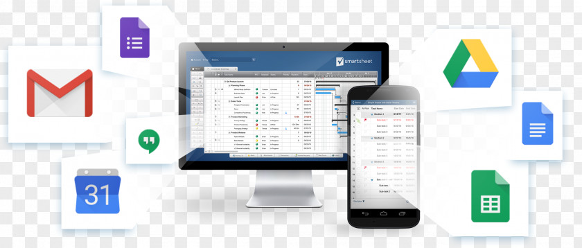 Google G Suite Marketplace Docs Smartsheet PNG