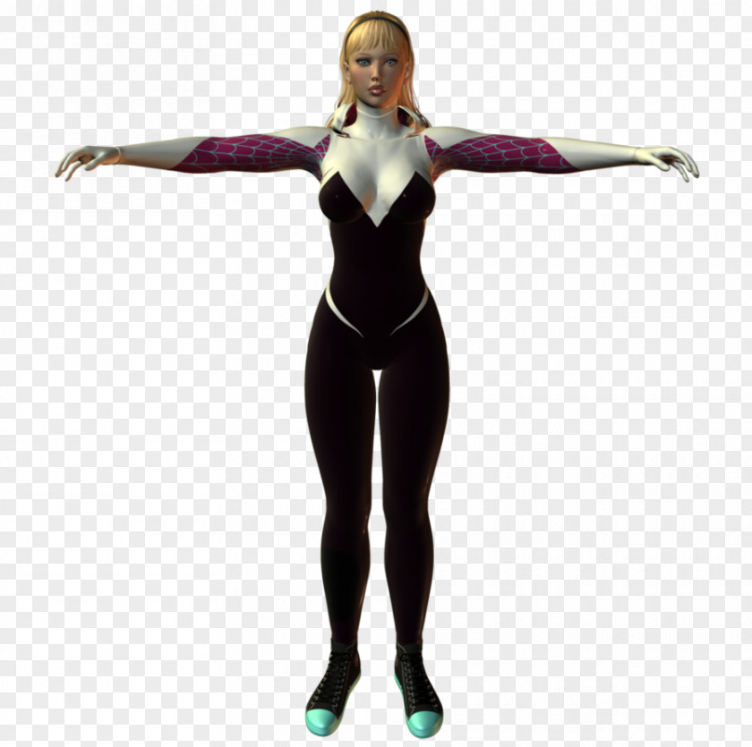 Gwen Stacy Draw Performing Arts Costume Physical Fitness Character The PNG