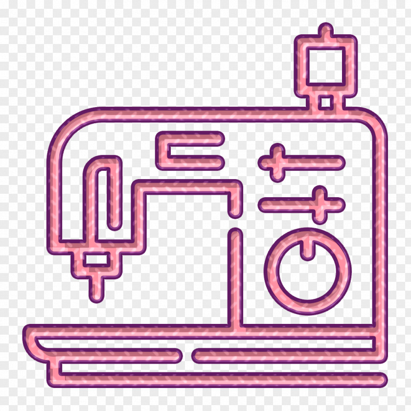 Labor Icon Sew Sewing Machine PNG