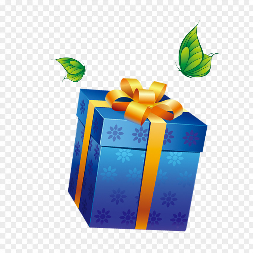 Butterfly Gift Paper Packaging And Labeling Clip Art PNG