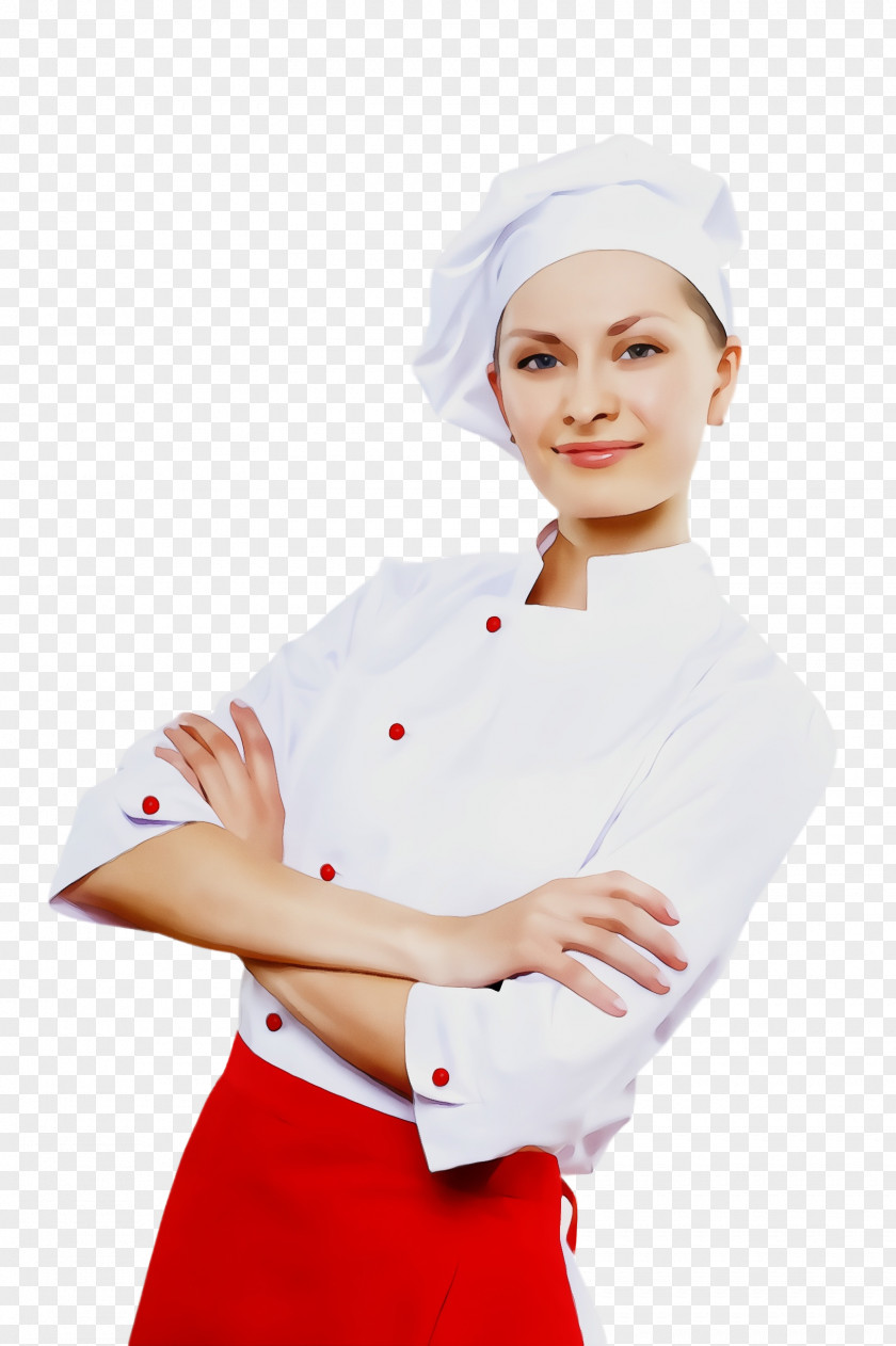 Cap Gesture White Cook Chef's Uniform Chef PNG