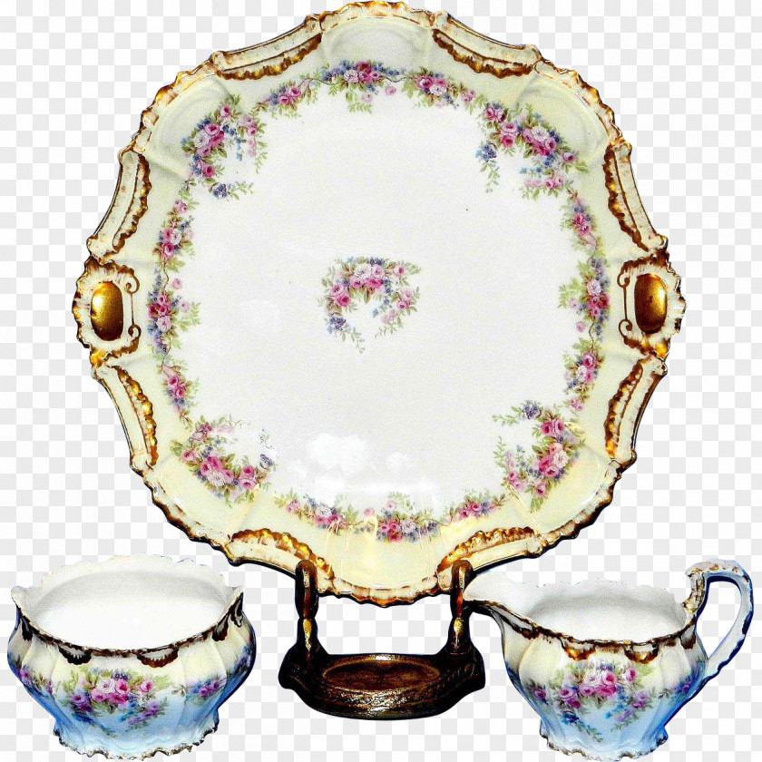 Chinese Porcelain Plate Limoges Platter PNG