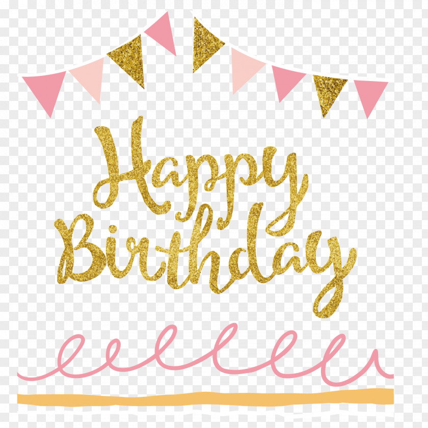 Decorative Vector Retro Birthday Card Cake Greeting Customs And Celebrations PNG