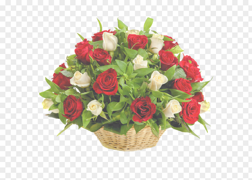 Flower Arranging Red Garden Roses PNG