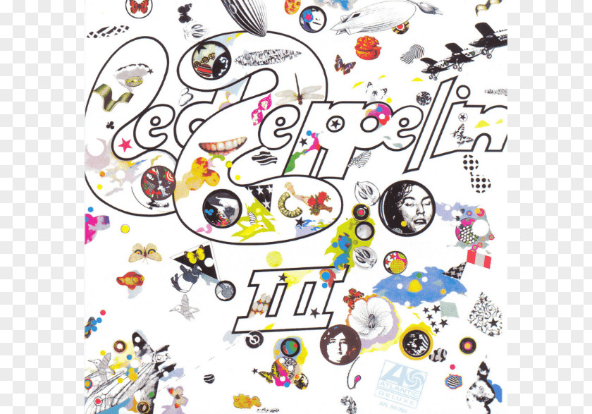 Friends Led Zeppelin III LP Record Album PNG