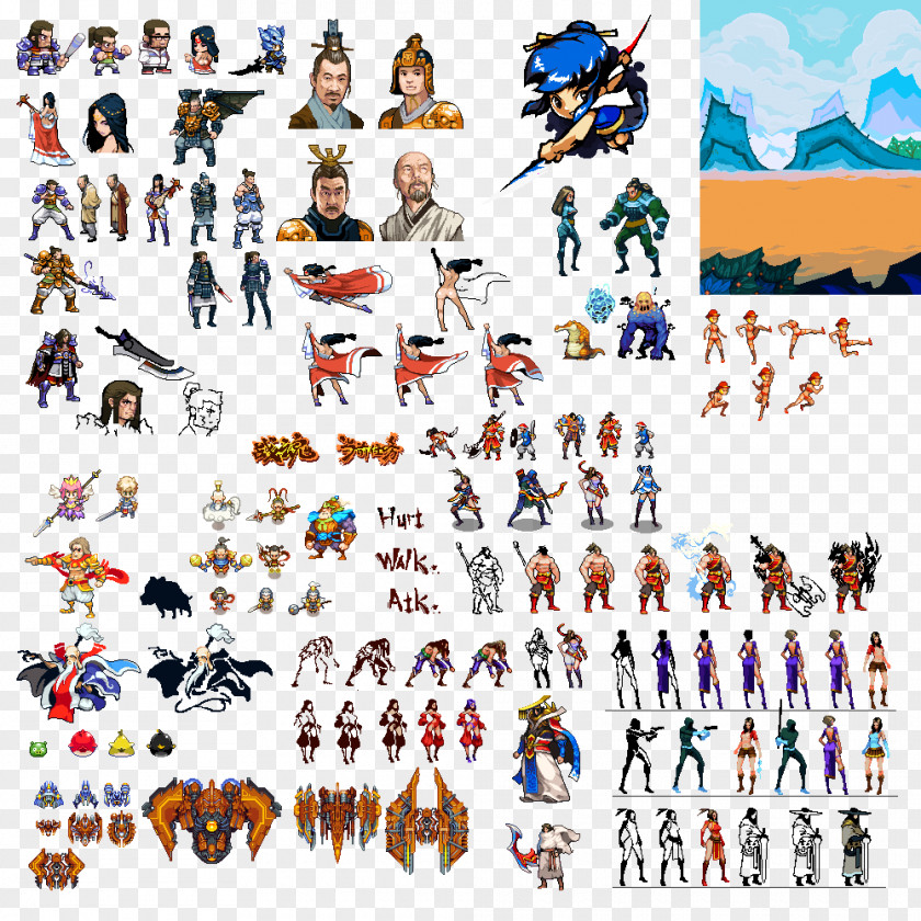 Joint Pixel Art Graphic Design Game PNG