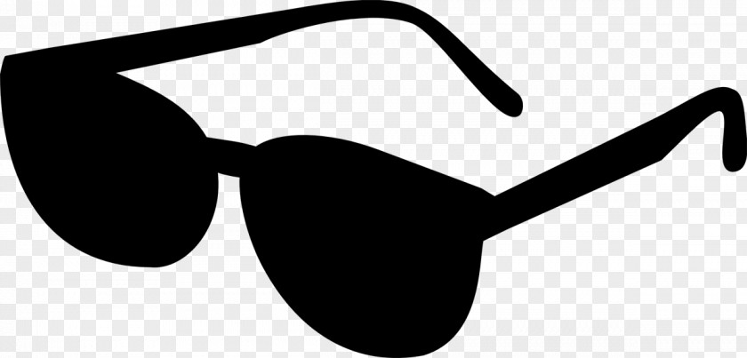 M Goggles Angle Sunglasses Black & White PNG