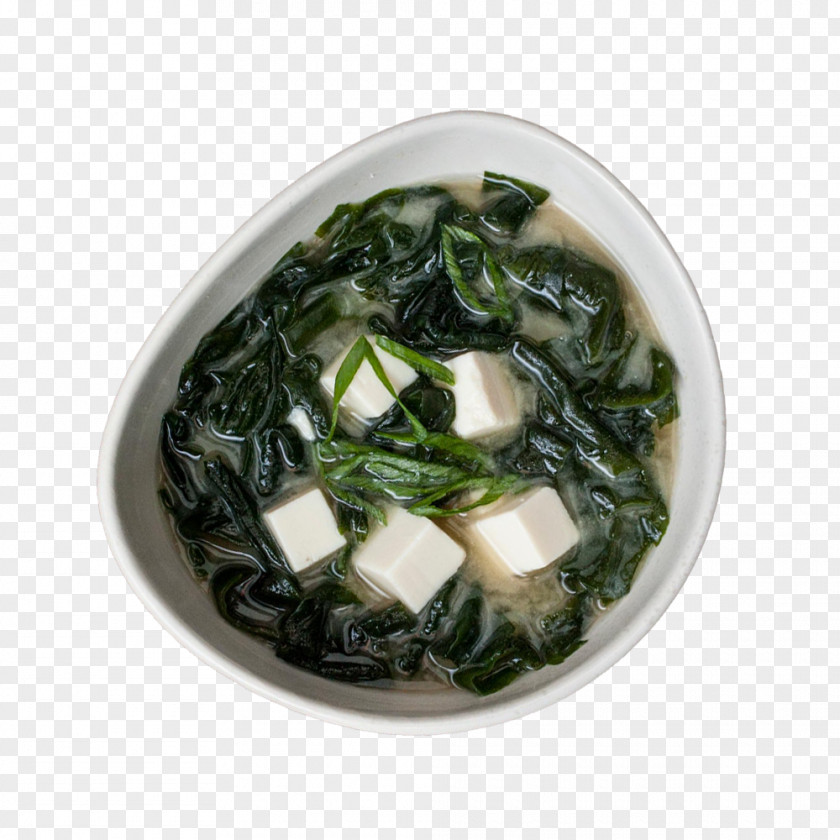 Miso Soup Namul Tieguanyin Creamed Spinach Green Laver PNG