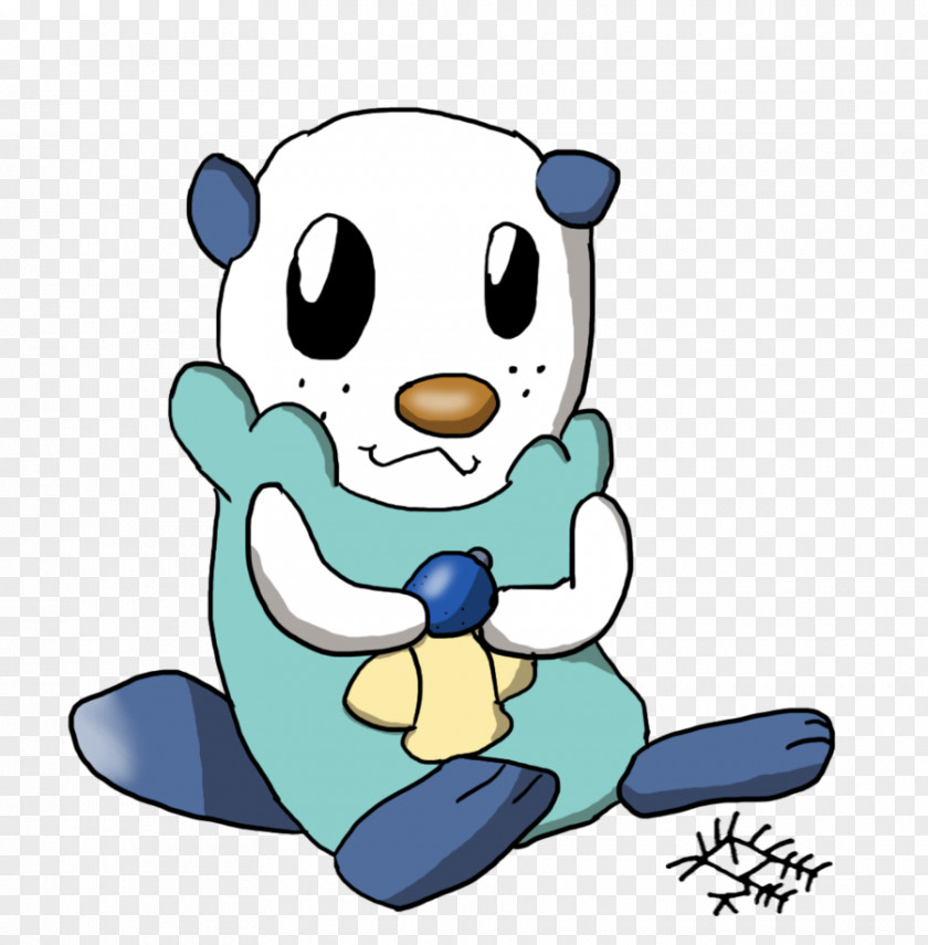 Oshawott Carnivora Cartoon Character Clip Art PNG