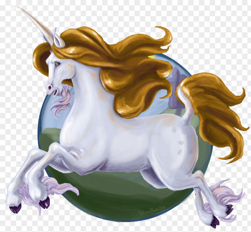 Unicorn Head Cartoon Legendary Creature Figurine PNG