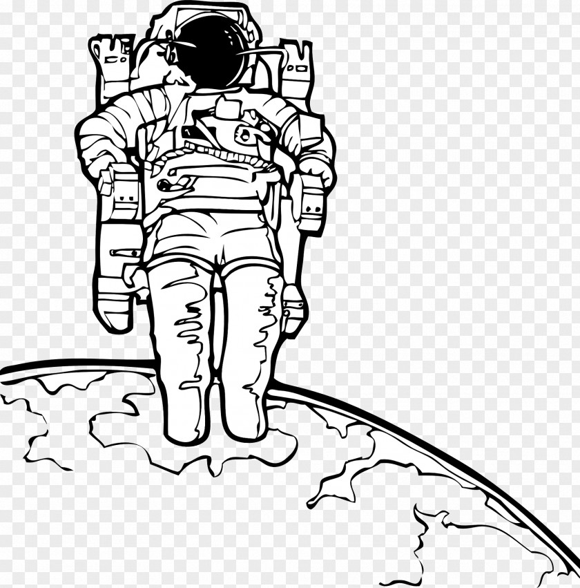 Astronaut Outer Space Clip Art PNG
