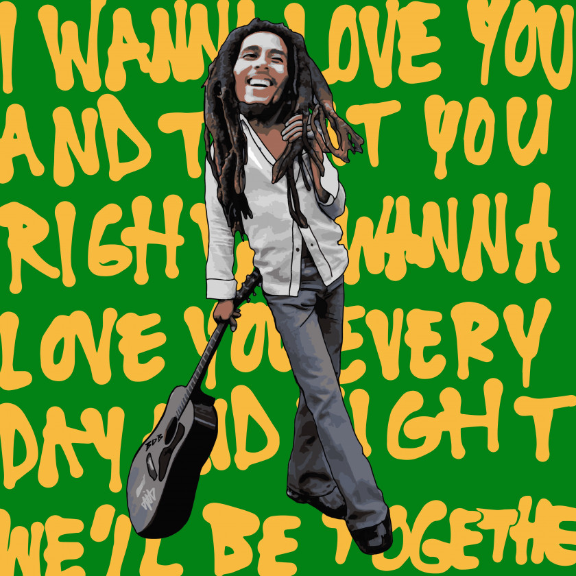 Bob Marley Is This Love Reggae Song And The Wailers PNG