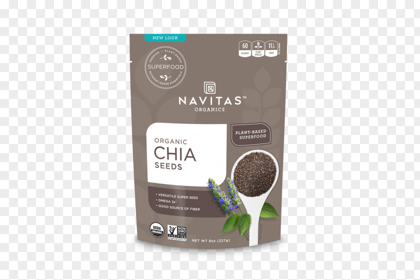 Chia Seed Organic Food Omega-3 Fatty Acids PNG
